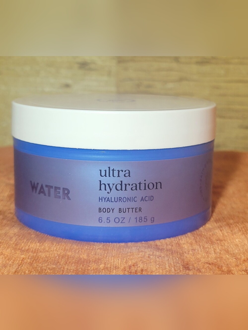 NEW BBW Water Ultra Hydration Hyaluronic Acid Body Butter Set bath and body work
